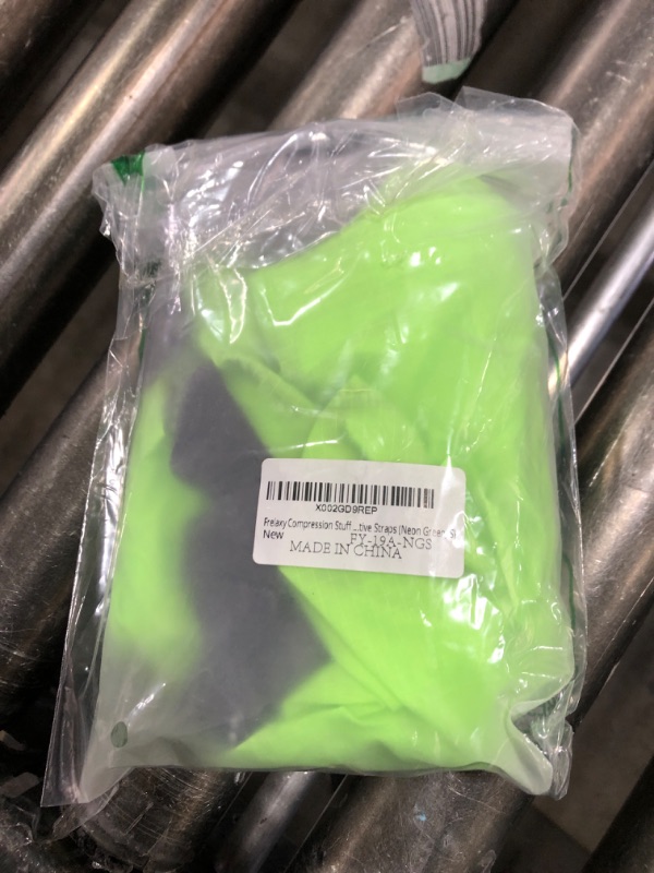 Photo 1 of Frelaxy Compression Sack, 40% More Storage! 11L/18L/30L/45L/52L Compression Stuff Sack, Water-Resistant & Ultralight Sleeping Bag Stuff Sack - Space Saving Gear for Camping, Hiking Neon Green Small