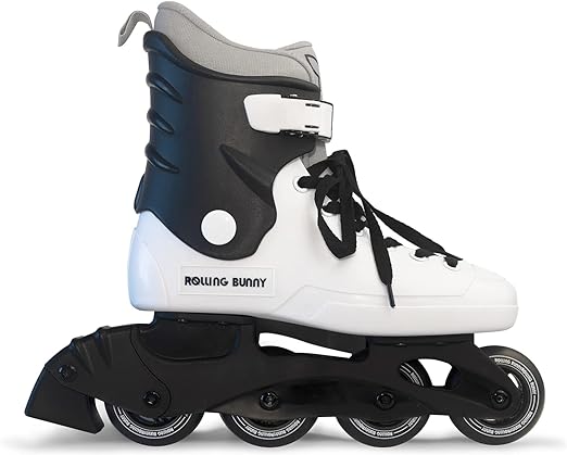 Photo 1 of RollingBunny Inline Skates for Women Girls - Adult Inline Skates for Outdoor and Indoor, with Durable Outer Shell and Ankle Support, ABEC-7 Bearings, Solid and Comfortable / size 40