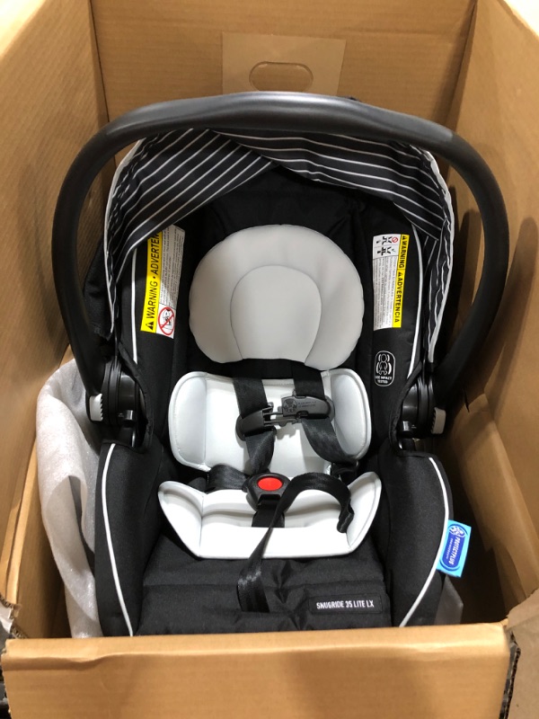 Photo 2 of Graco SnugRide 35 Lite LX Infant Car Seat, Studio SnugRide 1 Count (Pack of 1) Studio