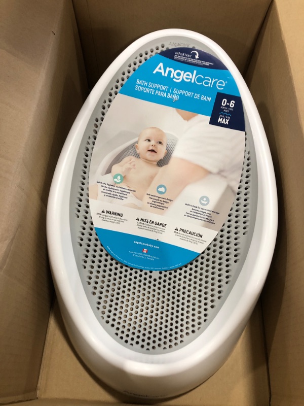 Photo 2 of Angelcare Baby Bath Support (Grey) | Ideal for Babies Less than 6 Months Old