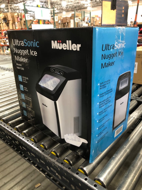 Photo 4 of Mueller Countertop Nugget Ice Maker – Quiet, Heavy-Duty Ice Machine, 30 lbs Daily, 3 QT Tank