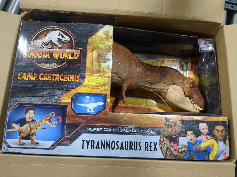 Photo 1 of Mattel Jurassic World Super Colossal Tyrannosaurus Rex