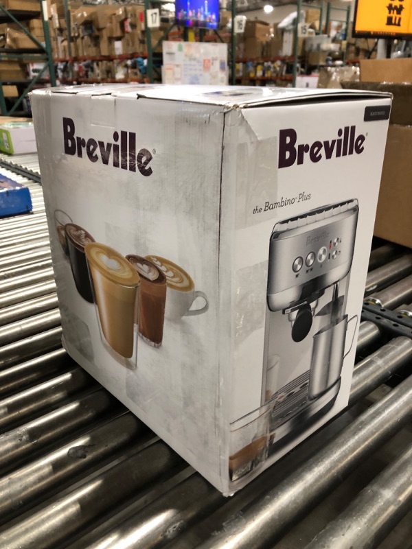 Photo 4 of Breville Bambino Plus Espresso Machine, 64 fluid ounces, Black Truffle
