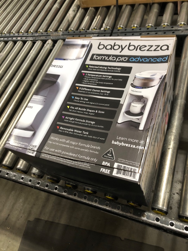Photo 3 of Baby Brezza New and Improved Formula Pro Advanced Formula Dispenser Machine - Automatically Mix