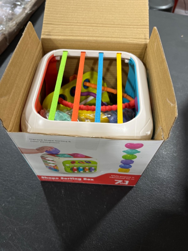 Photo 2 of 7 IN 1 ACTIVITY CUBE. SHAPE SORTING BOX