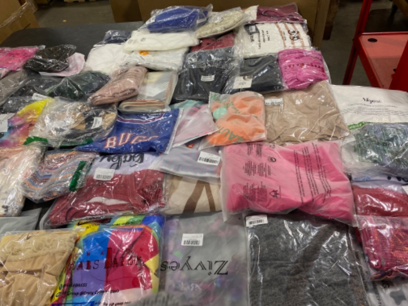 Photo 2 of Clothing Box Lot + More / As Is / Various clothing styles w various sizes