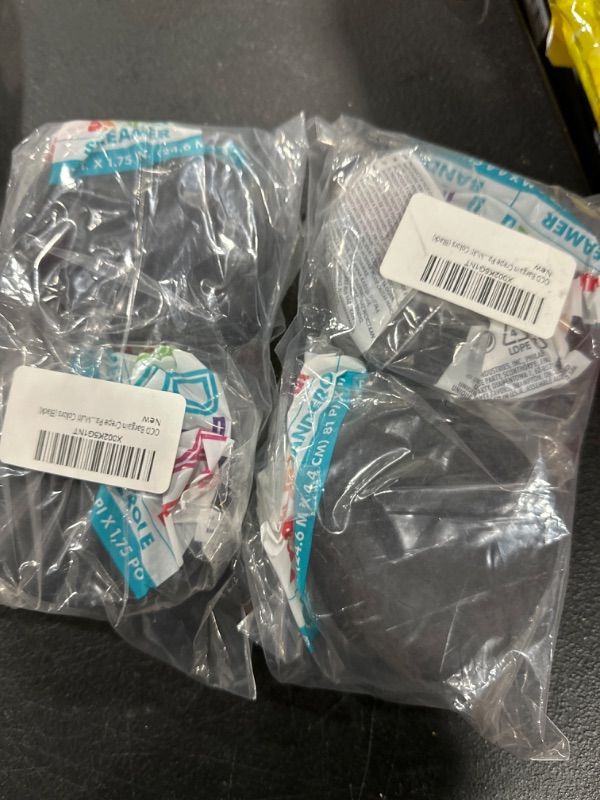 Photo 1 of 2 PACK- Crepe Streamers Black 81 Ft,