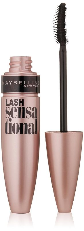 Photo 1 of Maybelline New York Lash Sensational Mascara, Blackest Black, 0.32 Fluid Ounce
