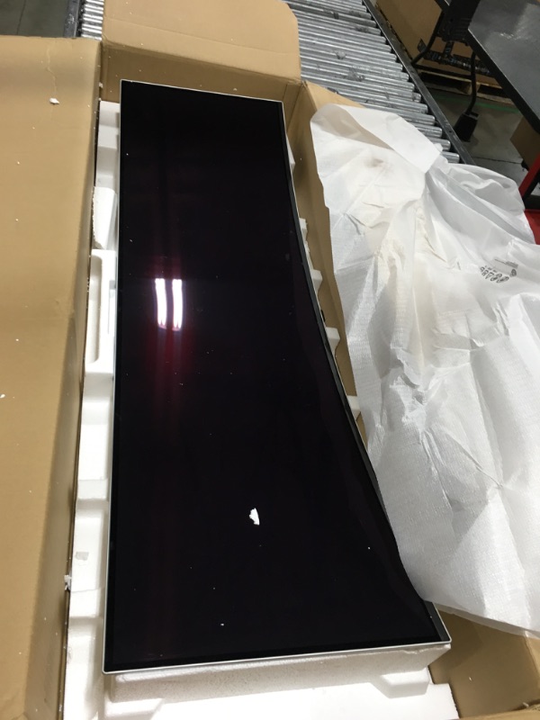 Photo 3 of PARTS ONLY DOES NOT POWER ON SAMSUNG 49" Odyssey G93SC Series OLED Curved Gaming Monitor, 240Hz, 0.03ms, Dual QHD, DisplayHDR True Black 400, FreeSync Premium Pro, Height Adjustable Stand, LS49CG932SNXZA, 2023 Aluminum Silver 49-inch OLED G9 Dual QHD, 240