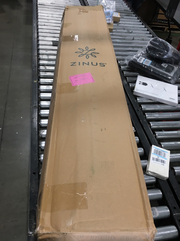 Photo 2 of Zinus 10 Inch True Support Hybrid Mattress [New Version], Fiberglass Free, Medium Feel, Motion Isolation, Certified Safe Foams & Fabric, Bed-in-A-Box, full
