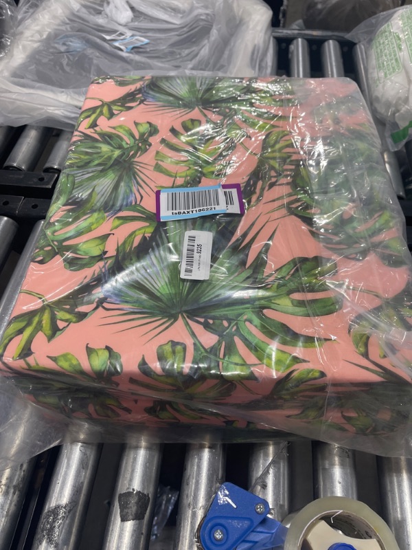 Photo 2 of *** 2 PACK ONLY *** LOVTEX Outdoor Chair Cushions 18.5"x16"x3" Pack of 4, Patio Cushions for Outdoor Furniture, Water Resistant Square Corner Seat Cushions, Tropical Rainforests 18.5x16x3|Square Corner Tropical Rainforests --- STOCK PHOTO FOR REFERENCE ON