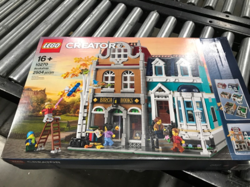 Photo 2 of LEGO Creator Expert Bookshop 10270 Modular Building, Home Décor Display Set for Collectors, Advanced Collection, Gift Idea for 16 Plus Year Olds
