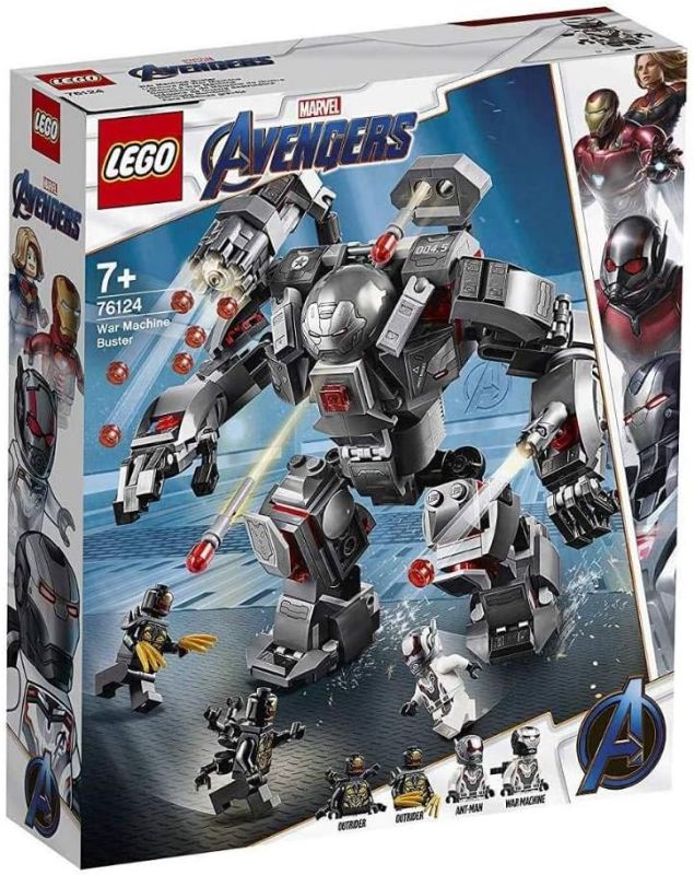 Photo 1 of LEGO Marvel Avengers War Machine Buster 76124 Building Kit (362 Pieces)
