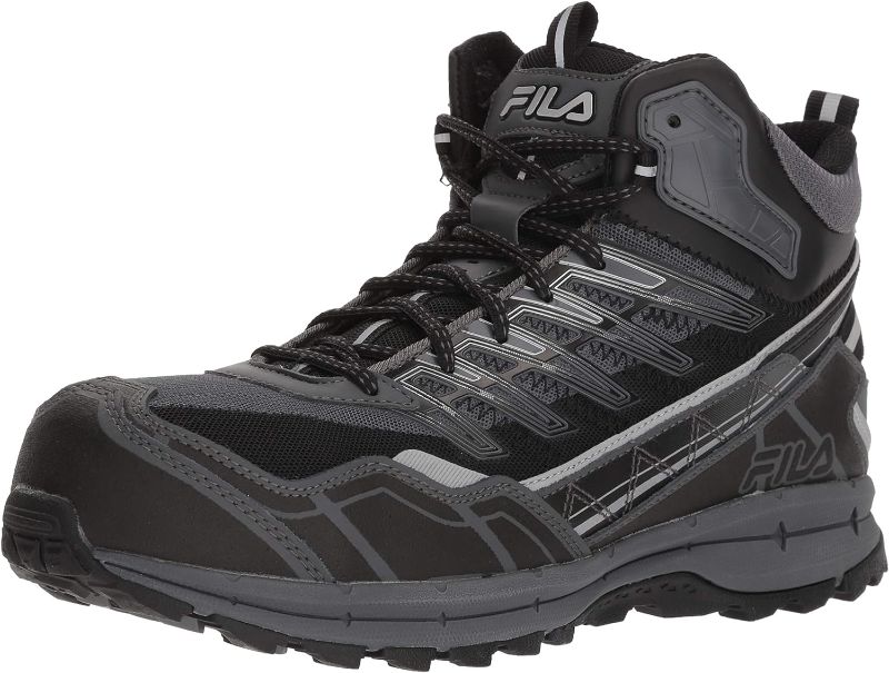 Photo 1 of Fila Men's Hail Storm 3 Mid Composite Toe Trail Work Shoes Ct
size 9.5