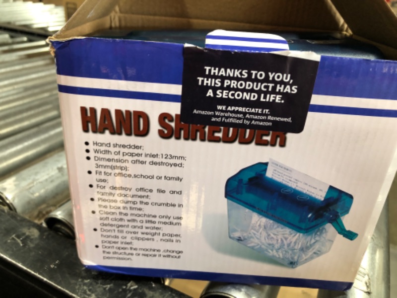 Photo 1 of Hand Paper Shredder
