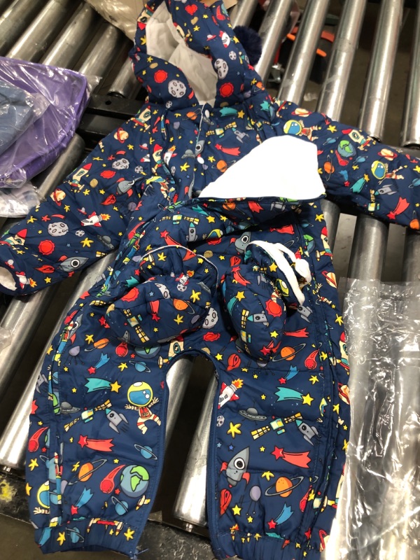 Photo 1 of Toddler Space Snow JumpSuit mittens ,boots