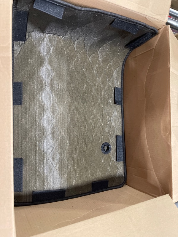 Photo 2 of 7DEEKEI for 2019-2023 Subaru Ascent (2nd-Row Captain's Seat) Trunk Mat and Rear Backrest Cargo Mat Liners All Weather Anti-Slip