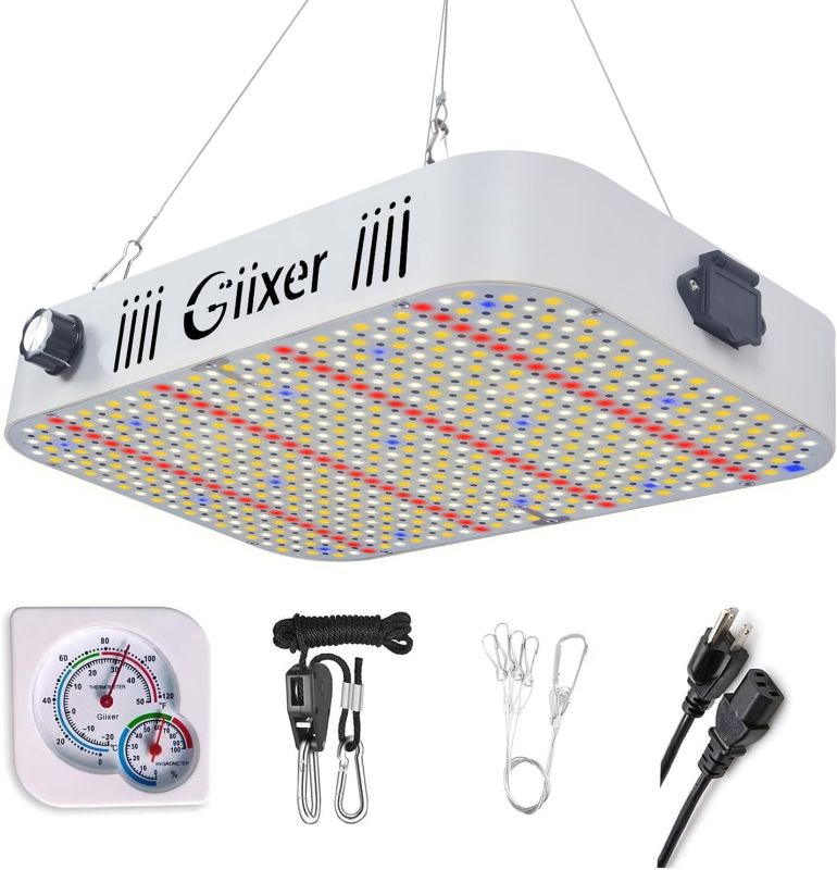 Photo 1 of Giixer 1000W LED Grow Light,Dimmable Full Spectrum LED Grow Light Hydroponic Indoor Plants
