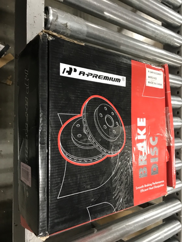 Photo 1 of A-Premium 11.02 inch (280mm) Front Vented Disc Brake Rotors Compatible with Select Hyundai and Kia Models - Elantra, Sonata, Tucson, Ioniq, Tiburon, For Sportage, Optima, Magentis, Rondo, Soul, Niro