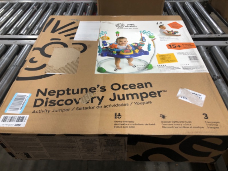 Photo 3 of Baby Einstein Neptune's Ocean Discovery Jumper