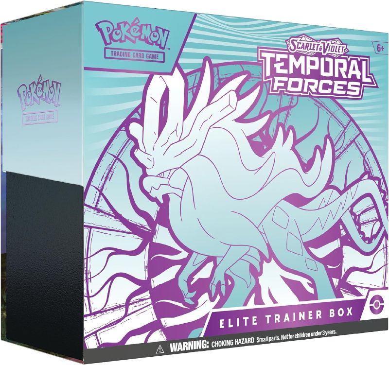 Photo 1 of POKEMON TCG: Scarlet and Violet: Temporal Forces: Elite Trainer Box: Walking Wake
