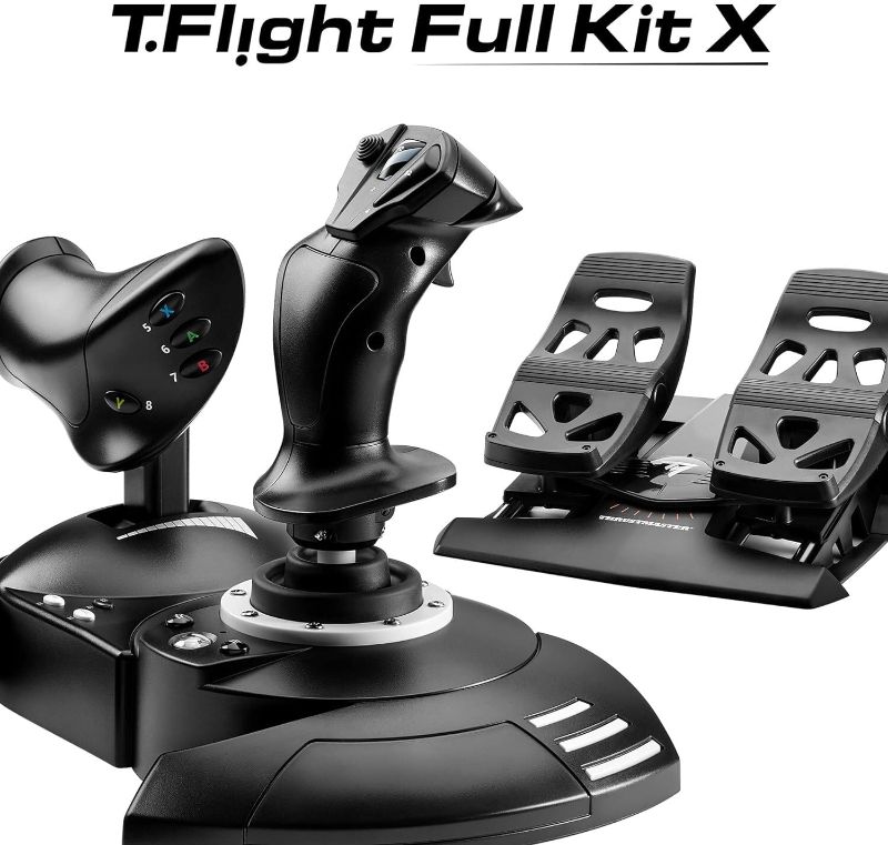 Photo 1 of Thrustmaster T-Flight Full Kit (Compatible with XBOX Serie X/S, One, PC)
