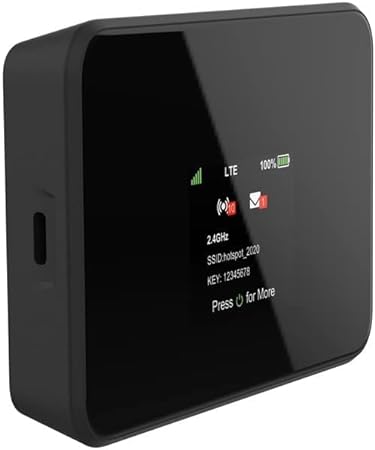 Photo 1 of AT&T Wi-Fi Turbo Hotspot 2, 256 MB, Black - Prepaid Hotspot, dual band
