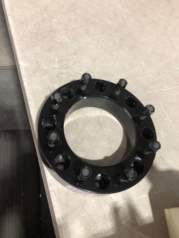 Photo 2 of ***USED - ONLY 1 SPACER - NO PACKAGING***
Richeer 2'' 8x6.5 Wheel Spacers for 1994-2011 Ram 2500 Ram 3500, 8x165.1mm Wheel Spacers with 9/16-18 Studs & 126.15mm Center Bore 