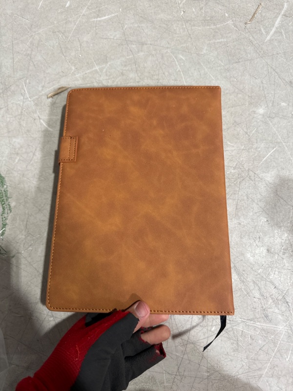 Photo 1 of 996DEMING Hardcover Leather Notebook Journal for Men - 360 Pages,B5 College Ruled 100gsm Lined Paper,Mens Journal for Writing,Notepads for Work,Professional Personalized Notebook,7.6'' X 10''(B5, Brown) Brown B5