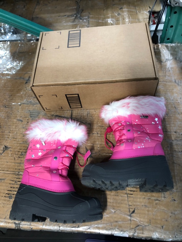 Photo 1 of DREAM PAIRS Boys Girls Insulated Waterproof Snow Boots (11)