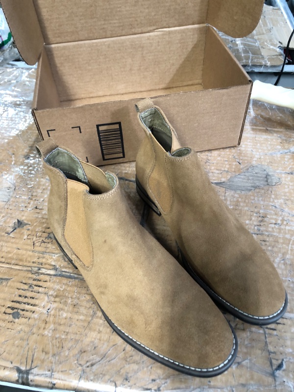 Photo 1 of Bruno Marc Men's Suede Leather Chelsea Ankle Boots 8.5