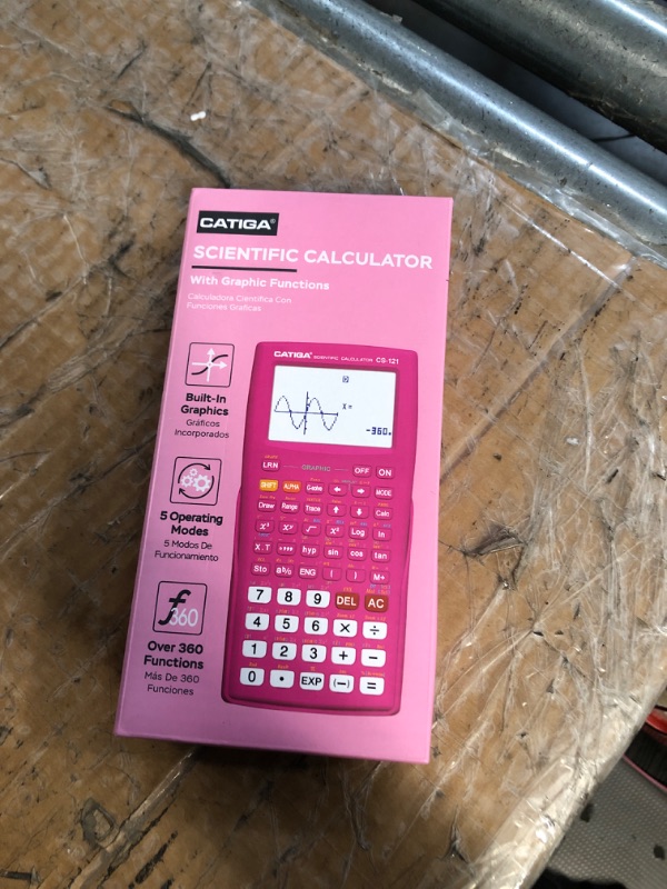 Photo 1 of Scientific Calculator with Graphic Functions - Multiple Modes with Intuitive Interface - Perfect for Students of Beginner and Advanced Courses, High School or College