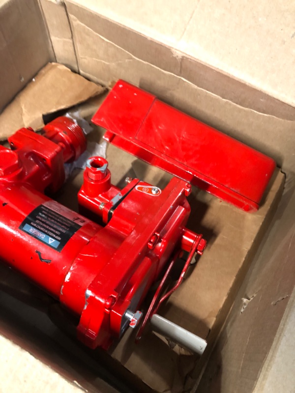 Photo 4 of *READ NOTES*
Handor 12V 20 GPM Fuel Transfer Pump with Discharge Hose & Manual Nozzle for Oil Fuel Diesel Gasoline Kerosene Ethanol Methanol Blends Biodiesel