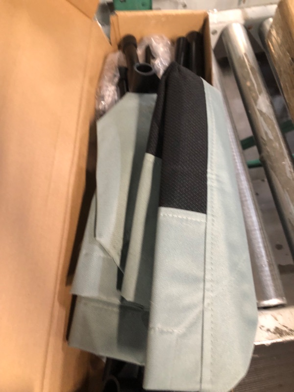 Photo 1 of ***PARTS ONLY**** MISSING CANOPY 
K&H Pet Products Original Pet Cot Elevated Dog Bed & Cot Canopy, Chocolate/Black Mesh, Gray Cot & Canopy Medium Gray/Black Mesh290

