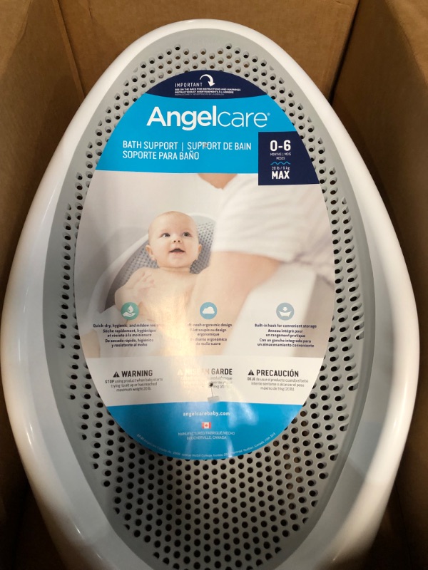 Photo 3 of Angelcare Baby Bath Support (Grey) | Ideal for Babies Less than 6 Months Old