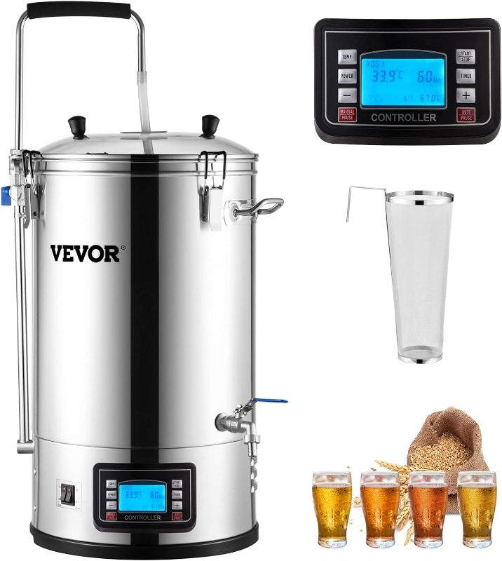 Photo 1 of (READ FULL POST) VEVOR Electric Brewing System, 9.2 Gal/35 L Brewing Pot