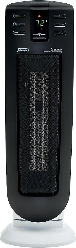 Photo 1 of (READ FULL POST) Delonghi Tower Ceramic Heater - Gray - 15L - Each