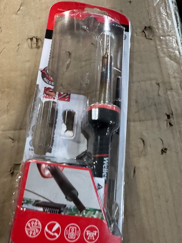 Photo 1 of (MISSING PARTS ) Weller 60W/120V Soldering Iron Kit, LED Halo Ring - WLIRK6012A