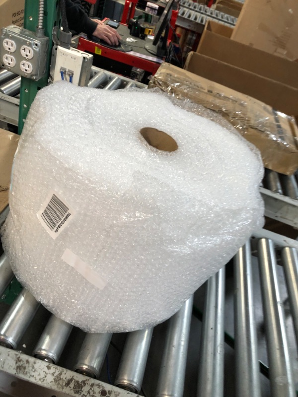 Photo 4 of Amazon Basics Perforated Bubble Cushioning Wrap - Small 3/16", 12-Inch x 175-Foot Long Roll & Amazon Basics Moving Boxes - Large, 20"x20"x15"/12 pack