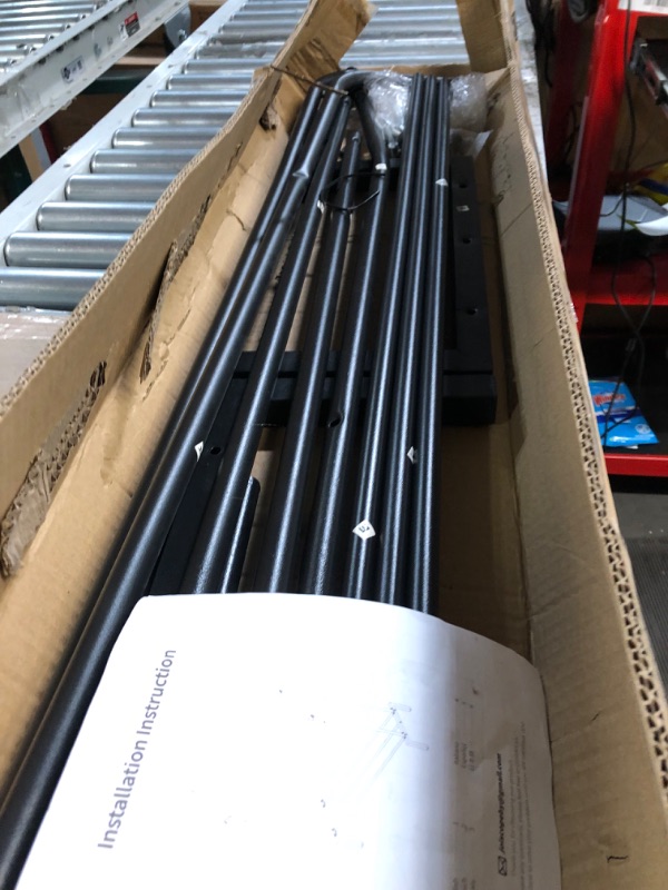 Photo 1 of SONGMICS Double-Rod Clothes Rack with Wheels, Metal Clothing Rack 