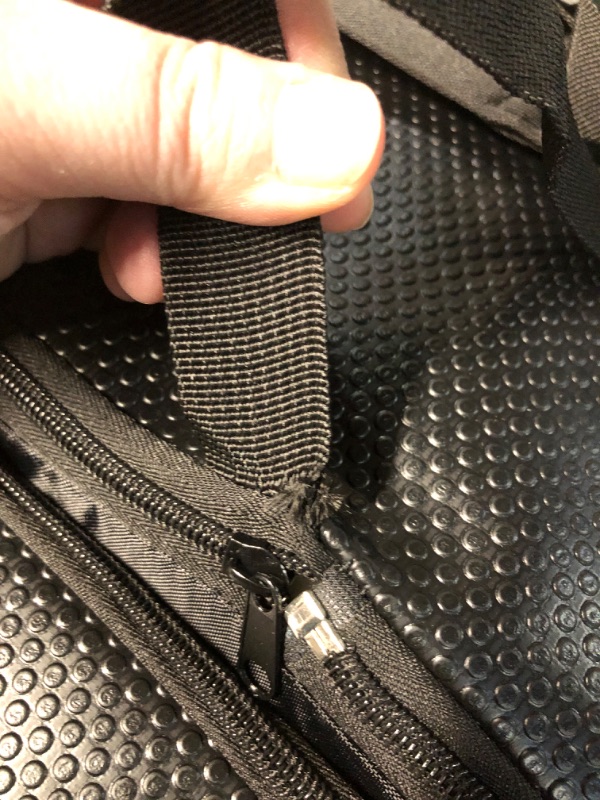 Photo 1 of ***BACKPACK STRAP HAS FRAYED ONE HAD COME OFF THE OTHER IS ABOUT HALF ATTACHED.***
Extra Wide Stadium Seat Chair for Bleachers or Benches - Enjoy Padded
