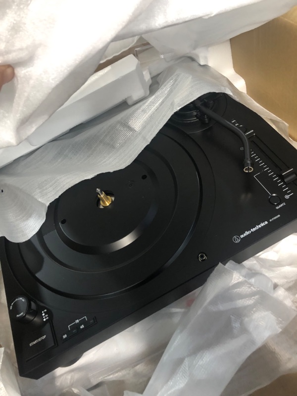 Photo 3 of Audio-Technica AT-LP120XUSB-BK Direct-Drive Turntable (Analog & USB), Fully Manual, Hi-Fi, 3 Speed, Convert Vinyl to Digital, Anti-Skate and Variable Pitch Control Black