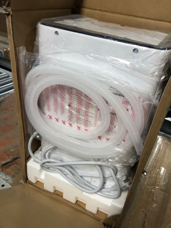 Photo 2 of 30 Pint Dehumidifiers for Home with Drain Hose, VEAGASO 2,500 Sq.Ft Dehumidifier for Basement, Large Room, Bathroom, Three Operation Modes, Intelligent Humidity Control, Dry Clothes, 24HR Timer