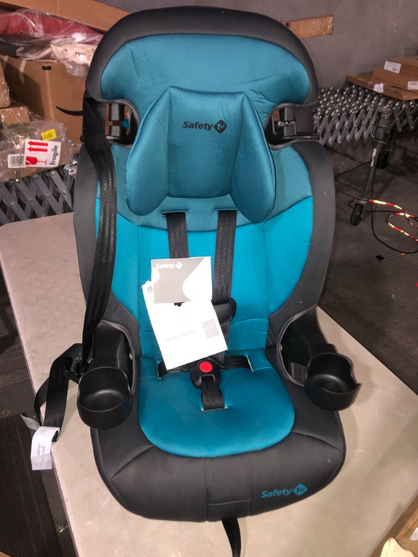 Photo 2 of (READ FULL POST) Safety 1st Grand 2-in-1 Booster Car Seat, Forward-Facing with Harness, 30-65 pounds and Belt-Positioning Booster, 40-120 pounds, Capri Teal