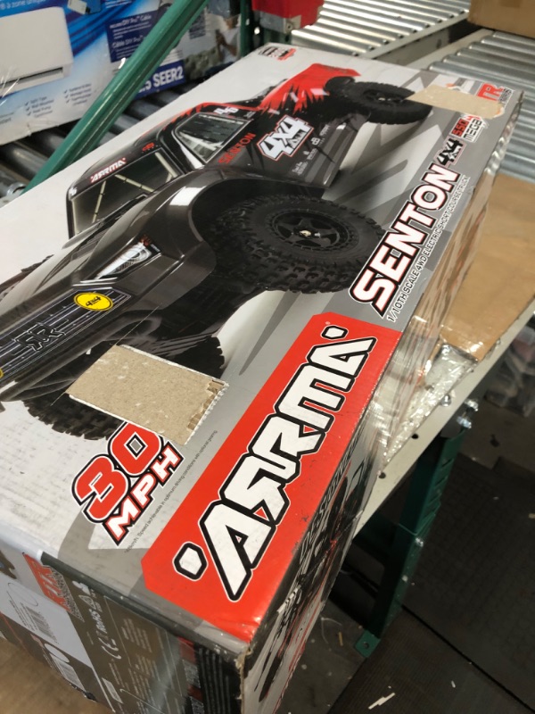 Photo 3 of *DOES NOT WORK*NON-FUNCTIONAL****
ARRMA 1/10 SENTON 4X4 V3 MEGA 550 Brushed Short Course RC Truck RTR 