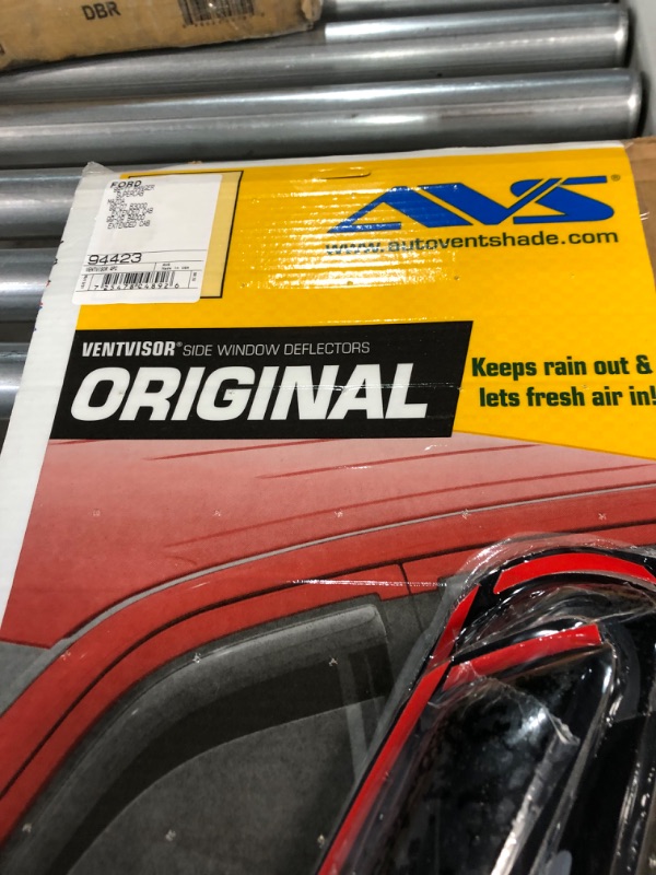 Photo 2 of Auto Ventshade [AVS] Outside Mount Ventvisor | 1999 - 2007 Mazda B3000 Extended Cab, 1999 - 2009 Mazda B4000 Ext Cab, 1999 - 2011 Ford Ranger SuperCab- Smoke, 4 pc. | 94423