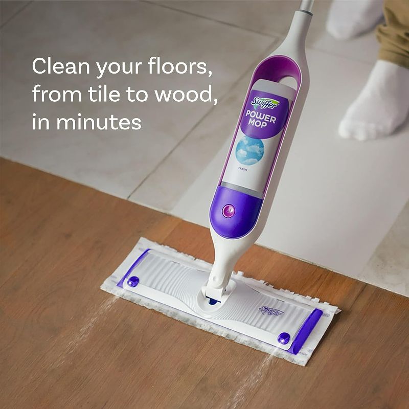 Photo 1 of *MISSING ACCESSORIES*
Swiffer PowerMop Multi-Surface Mop (MOP ONLY)