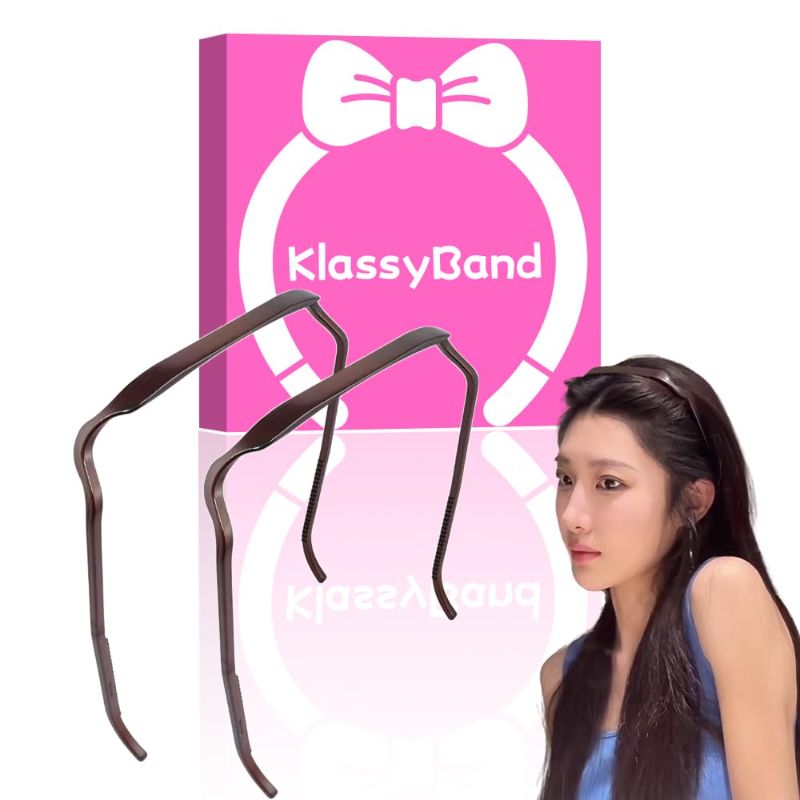 Photo 1 of * BUNDLE OF TWO, NO RETURNS * Boujilash KLASSYBAND - Sunglasses Headband?Invisible Hair Hoop,sunglasses headband for women,Fashion Square Sunglasses Headband ?pack of 2? Pertain Fixing Tool for Curly and Thick Hair