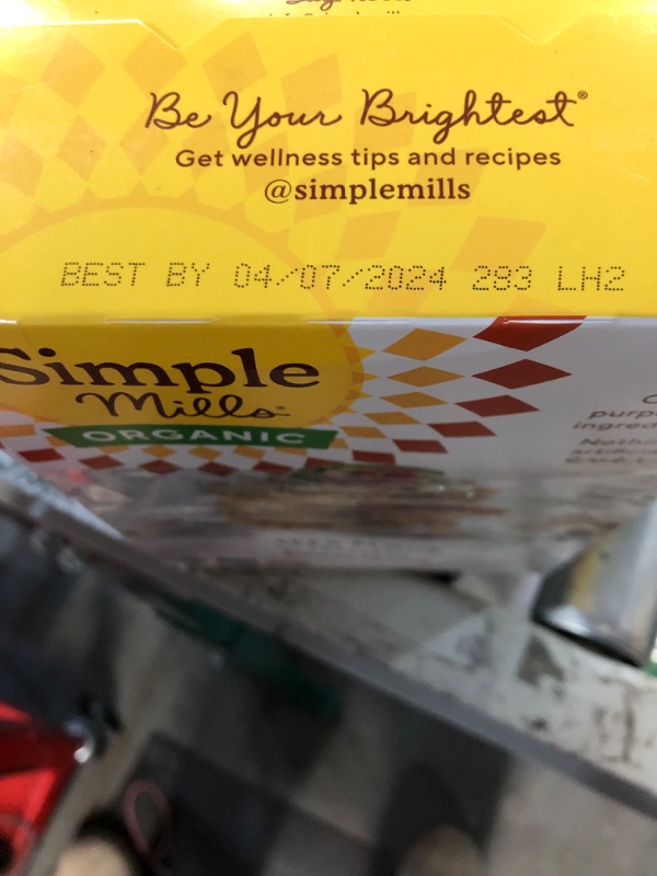 Photo 2 of ***NO REFUNDS**3 PACK Simple Mills Organic Seed Flour Crackers Everything 4.25 Oz