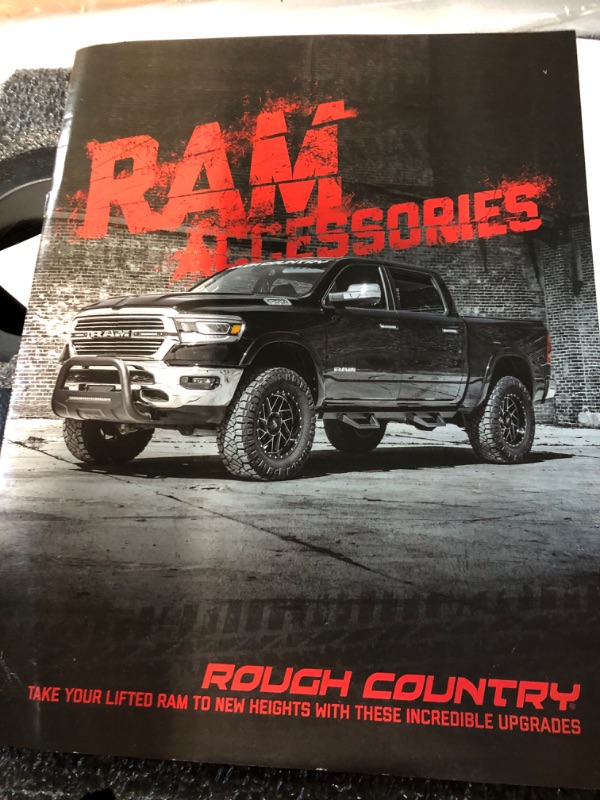 Photo 2 of Rough Country 3.5" Lift Kit w/N3 Shocks for 2019-2024 Ram 1500 4WD - 31430